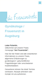 Mobile Screenshot of die-frauenaerzte-augsburg.de